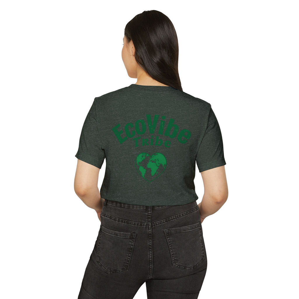 EcoVibe Tribe Unisex Recycled Organic T-Shirt, Eco-Friendly T-Shirt, Gift for Nature Lovers, Sustainable Fashion, Earth Day Gift