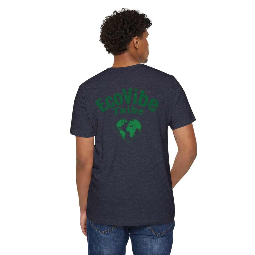 EcoVibe Tribe Unisex Recycled Organic T-Shirt, Eco-Friendly T-Shirt, Gift for Nature Lovers, Sustainable Fashion, Earth Day Gift