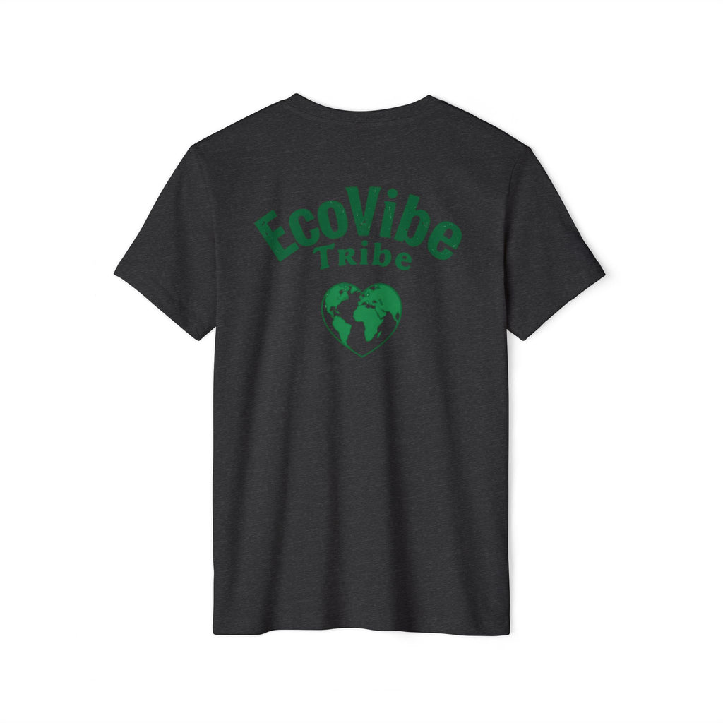 EcoVibe Tribe Unisex Recycled Organic T-Shirt, Eco-Friendly T-Shirt, Gift for Nature Lovers, Sustainable Fashion, Earth Day Gift