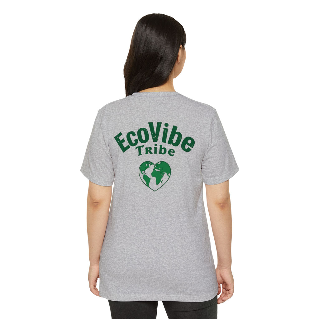 EcoVibe Tribe Unisex Recycled Organic T-Shirt, Eco-Friendly T-Shirt, Gift for Nature Lovers, Sustainable Fashion, Earth Day Gift