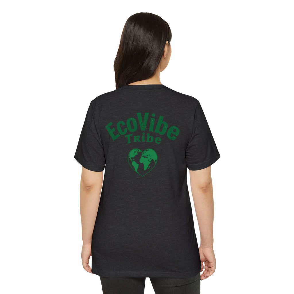 EcoVibe Tribe Unisex Recycled Organic T-Shirt, Eco-Friendly T-Shirt, Gift for Nature Lovers, Sustainable Fashion, Earth Day Gift