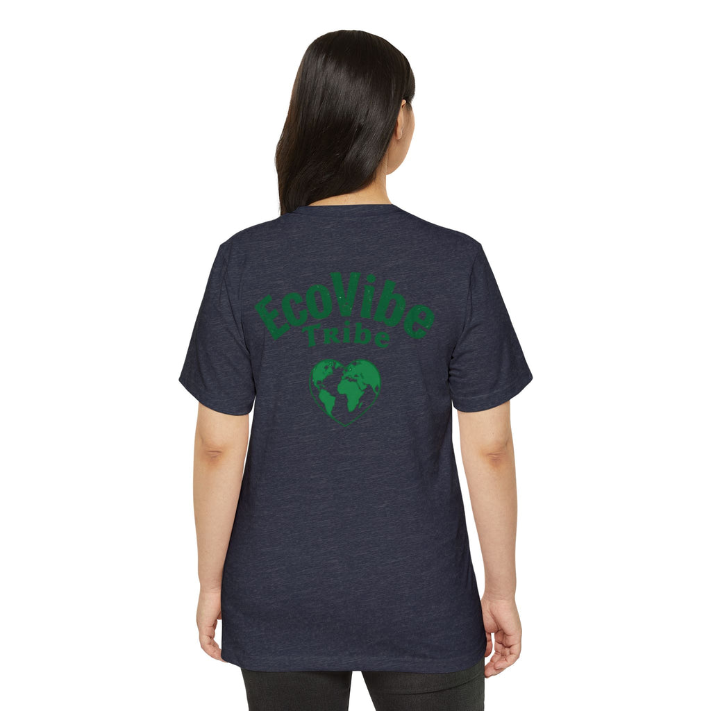 EcoVibe Tribe Unisex Recycled Organic T-Shirt, Eco-Friendly T-Shirt, Gift for Nature Lovers, Sustainable Fashion, Earth Day Gift
