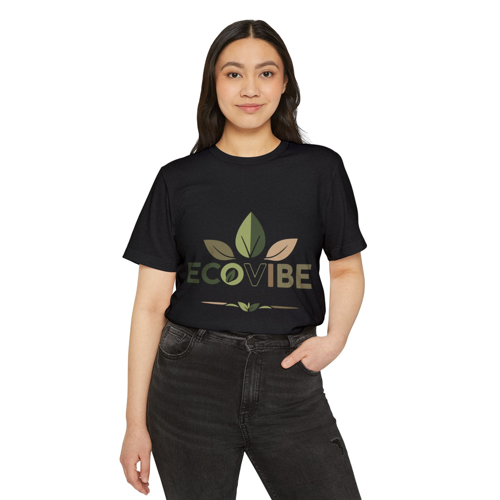 Eco-Vibe Eco-Friendly Unisex T-Shirt, Sustainable Fashion, Organic Cotton Tee, Earth Day Gift, Nature Lover Apparel