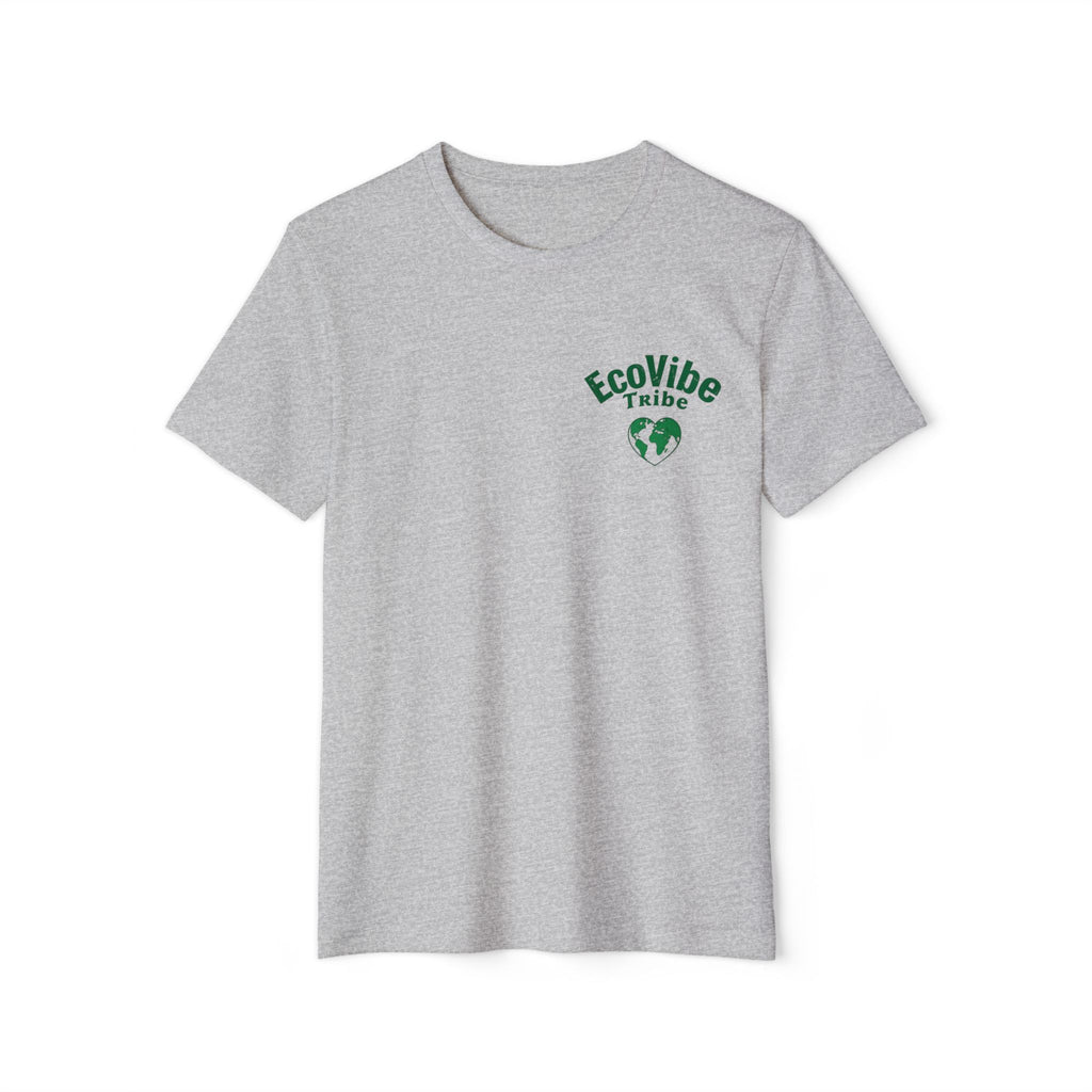 EcoVibe Tribe Unisex Recycled Organic T-Shirt, Eco-Friendly T-Shirt, Gift for Nature Lovers, Sustainable Fashion, Earth Day Gift