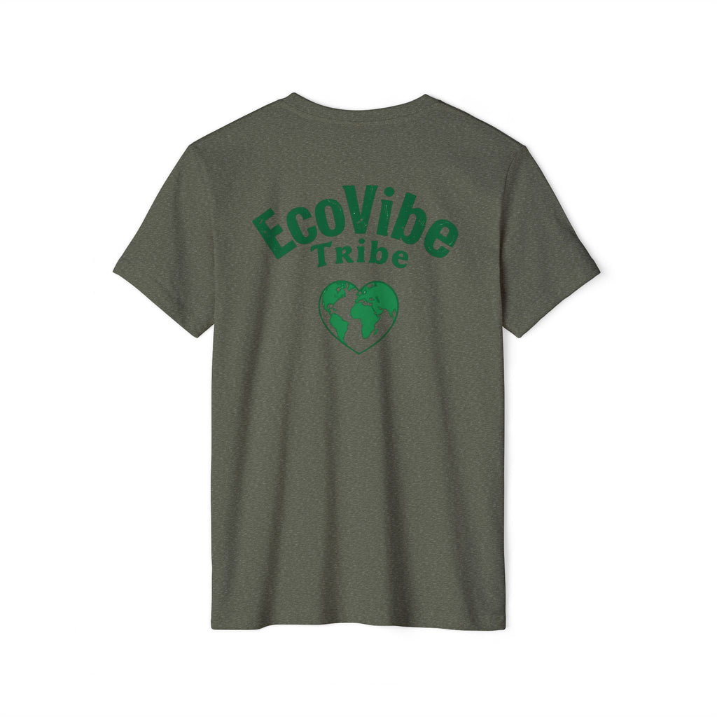 EcoVibe Tribe Unisex Recycled Organic T-Shirt, Eco-Friendly T-Shirt, Gift for Nature Lovers, Sustainable Fashion, Earth Day Gift