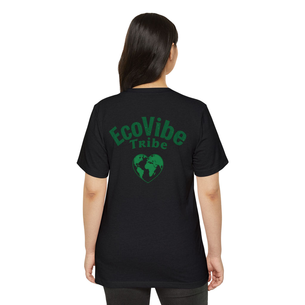 EcoVibe Tribe Unisex Recycled Organic T-Shirt, Eco-Friendly T-Shirt, Gift for Nature Lovers, Sustainable Fashion, Earth Day Gift