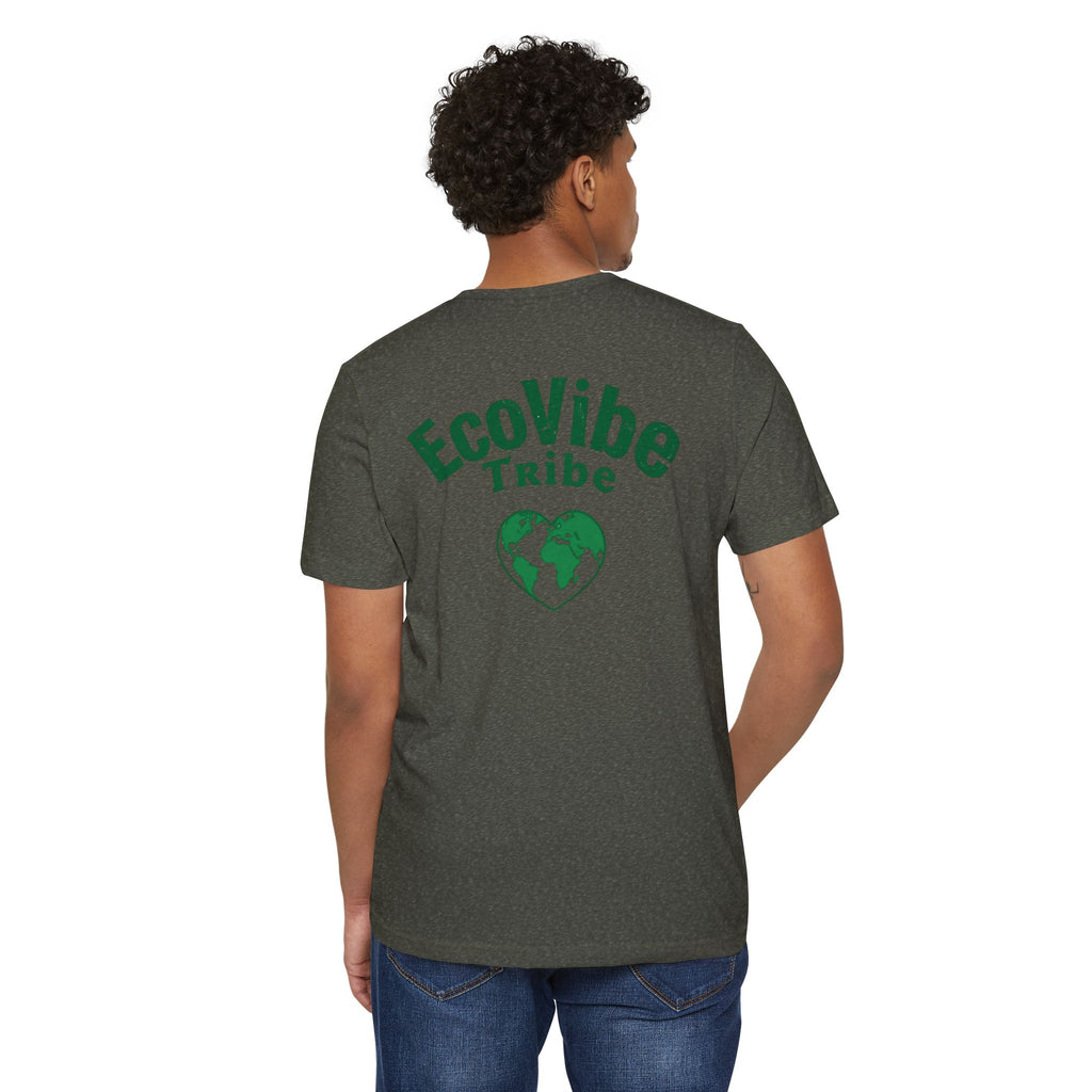 EcoVibe Tribe Unisex Recycled Organic T-Shirt, Eco-Friendly T-Shirt, Gift for Nature Lovers, Sustainable Fashion, Earth Day Gift