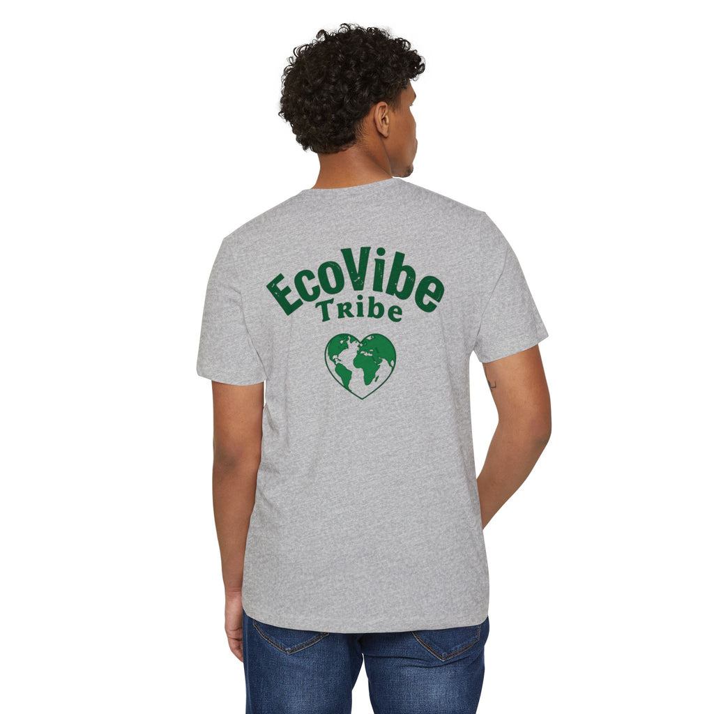 EcoVibe Tribe Unisex Recycled Organic T-Shirt, Eco-Friendly T-Shirt, Gift for Nature Lovers, Sustainable Fashion, Earth Day Gift