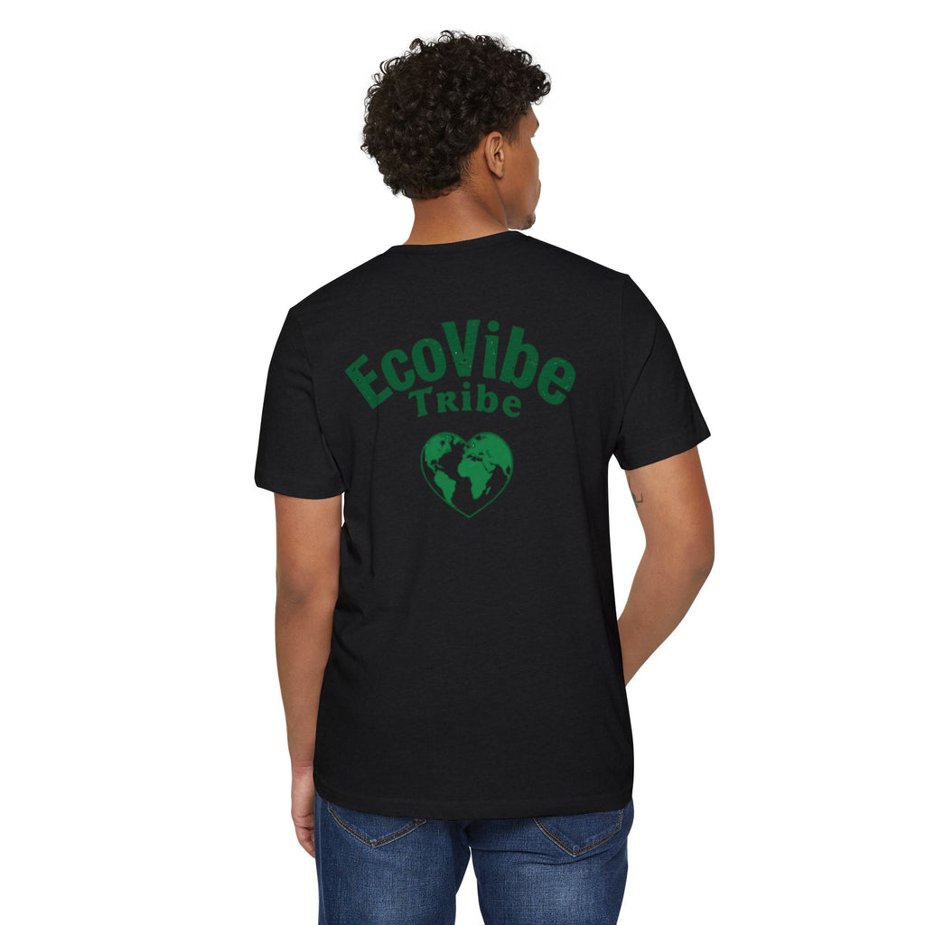 EcoVibe Tribe Unisex Recycled Organic T-Shirt, Eco-Friendly T-Shirt, Gift for Nature Lovers, Sustainable Fashion, Earth Day Gift