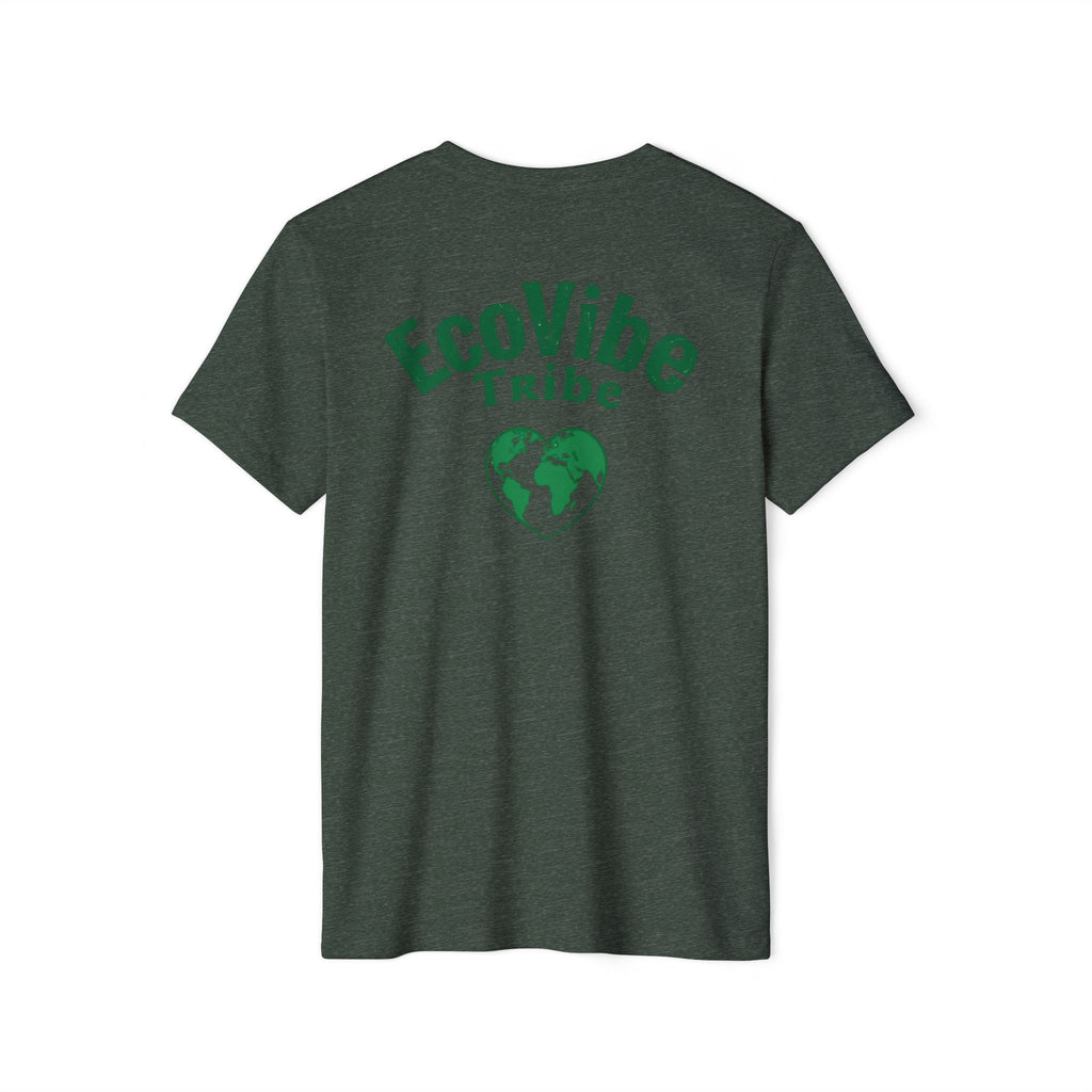 EcoVibe Tribe Unisex Recycled Organic T-Shirt, Eco-Friendly T-Shirt, Gift for Nature Lovers, Sustainable Fashion, Earth Day Gift