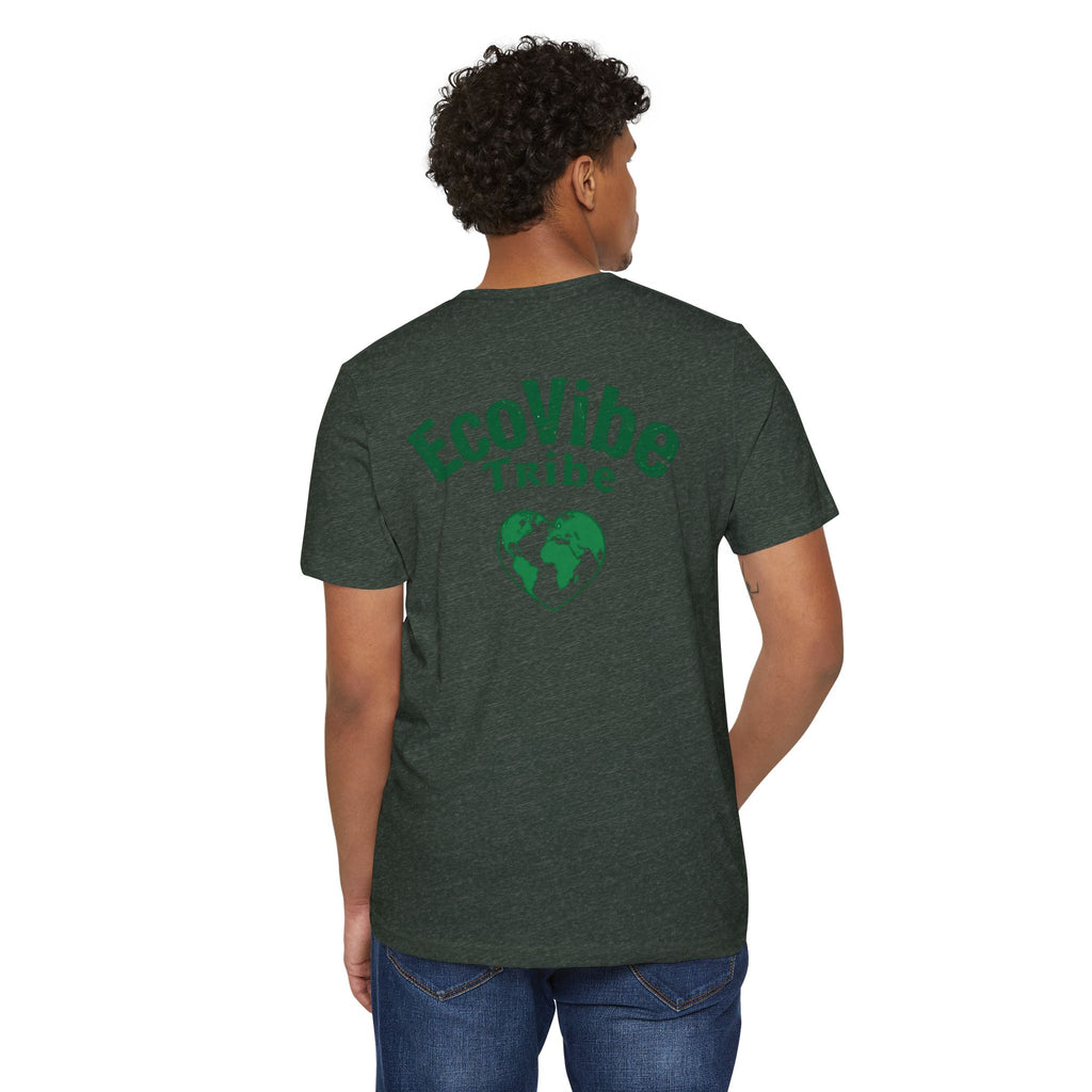 EcoVibe Tribe Unisex Recycled Organic T-Shirt, Eco-Friendly T-Shirt, Gift for Nature Lovers, Sustainable Fashion, Earth Day Gift