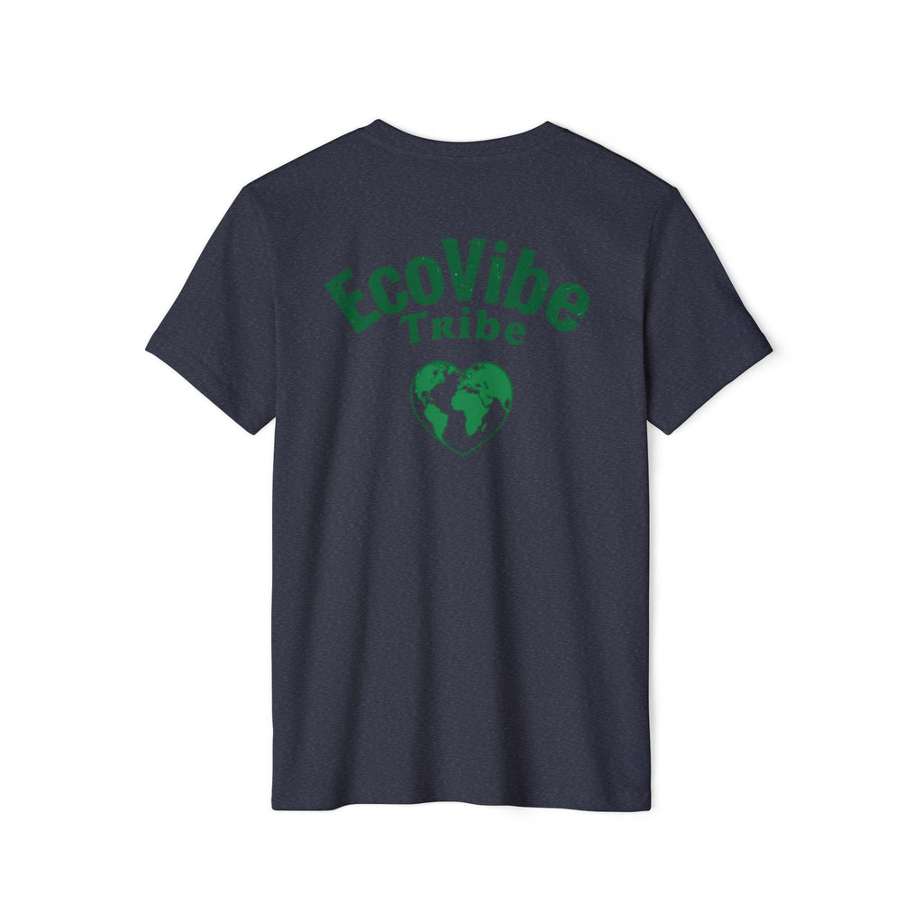EcoVibe Tribe Unisex Recycled Organic T-Shirt, Eco-Friendly T-Shirt, Gift for Nature Lovers, Sustainable Fashion, Earth Day Gift