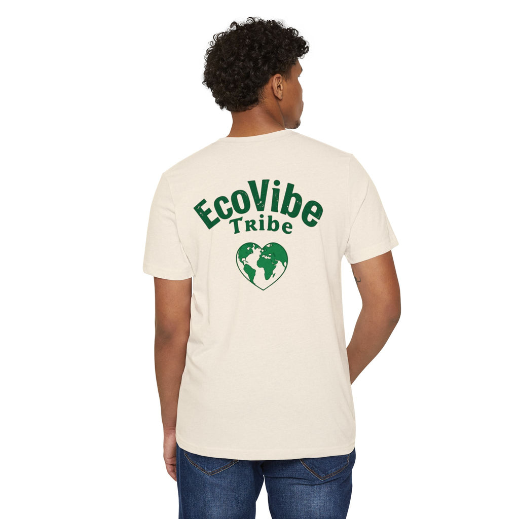 EcoVibe Tribe Unisex Recycled Organic T-Shirt, Eco-Friendly T-Shirt, Gift for Nature Lovers, Sustainable Fashion, Earth Day Gift
