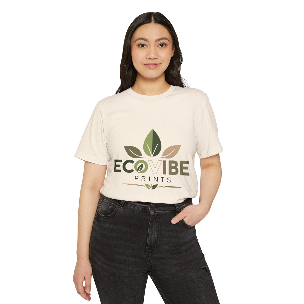 Eco-Vibe Eco-Friendly Unisex T-Shirt, Sustainable Fashion, Organic Cotton Tee, Earth Day Gift, Nature Lover Apparel