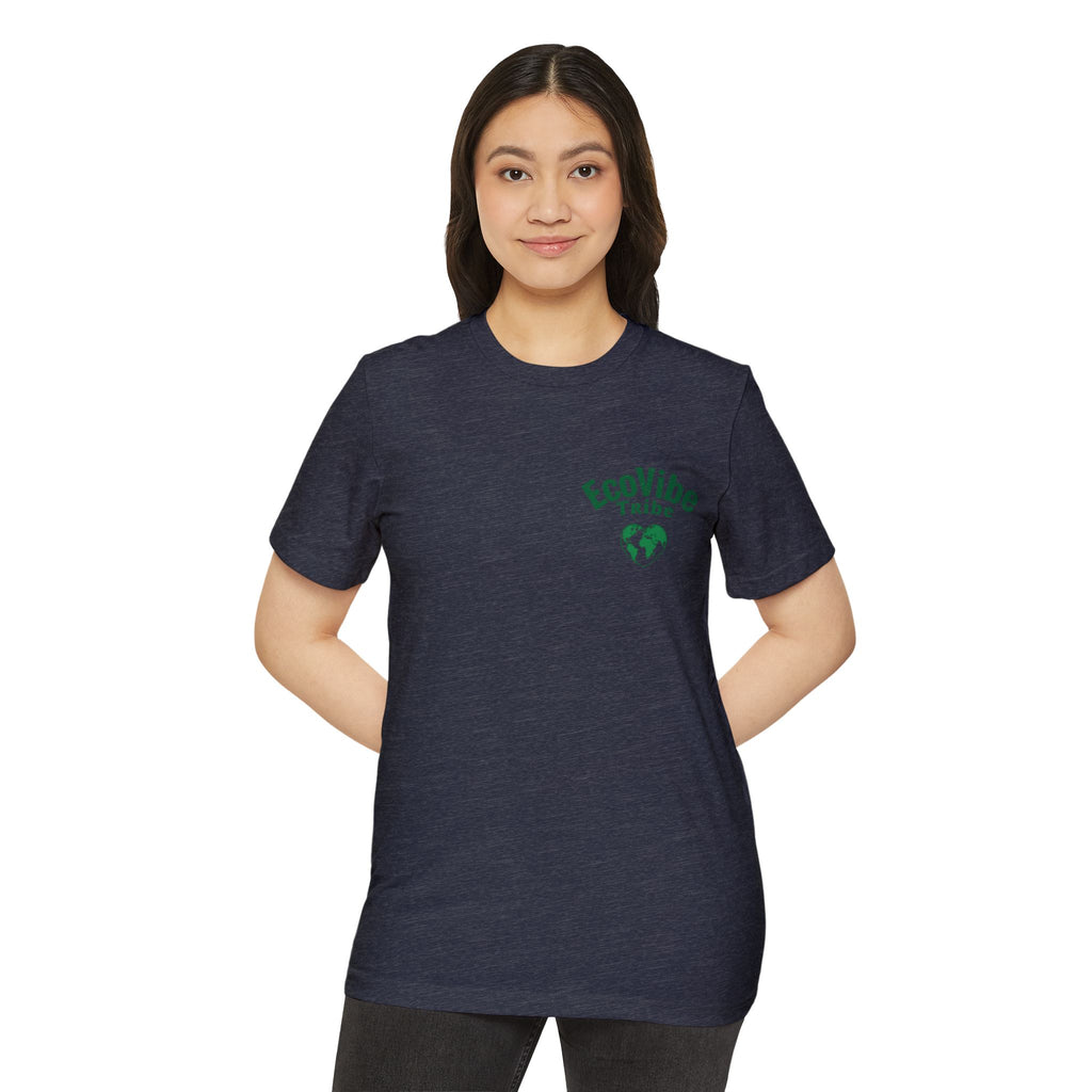 EcoVibe Tribe Unisex Recycled Organic T-Shirt, Eco-Friendly T-Shirt, Gift for Nature Lovers, Sustainable Fashion, Earth Day Gift