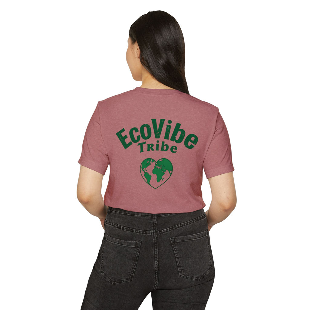 EcoVibe Tribe Unisex Recycled Organic T-Shirt, Eco-Friendly T-Shirt, Gift for Nature Lovers, Sustainable Fashion, Earth Day Gift